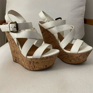 White wedges